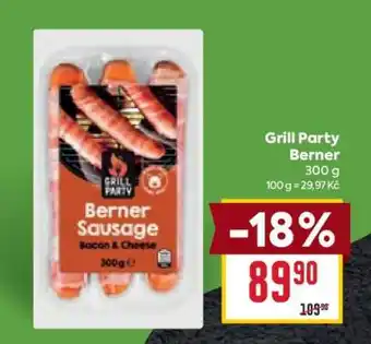 Billa Grill Party Berner nabídka