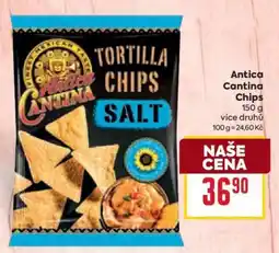 Billa Antica Cantina Chips nabídka