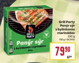 Billa Grill Party Panýr sýr s bylinkovou marinádou nabídka