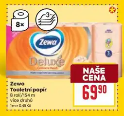 Billa Zewa toaletní papír nabídka