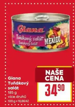 Billa Giana Tuňákový salát nabídka