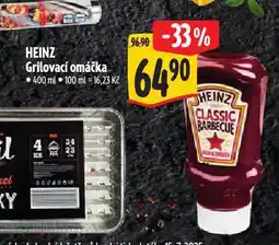 Albert Heinz grilovací omáčky nabídka