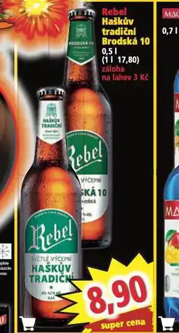Norma Pivo rebel brodská 10 nabídka