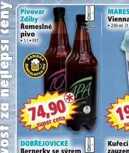 Norma Pivobar zdiby řemeslné pivo nabídka