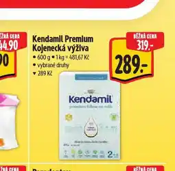 Albert Kendamil kojenecká výživa nabídka
