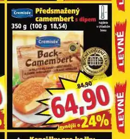 Norma Předsmažený camembert nabídka