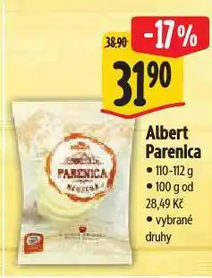 Albert Parenica nabídka
