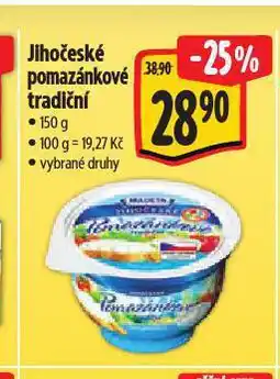 Albert Jihočeské tradiční pomazánkové nabídka