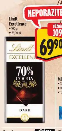 Albert Lindt excellence čokoláda nabídka