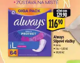 Albert Always dámské vložky nabídka