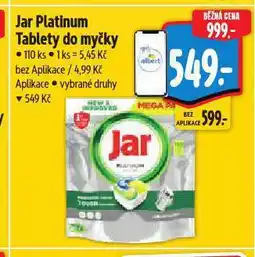 Albert Jar tablety do myčky nabídka
