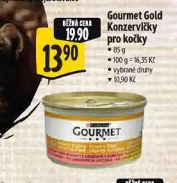 Albert Gourmet gold konzervy pro kočky nabídka
