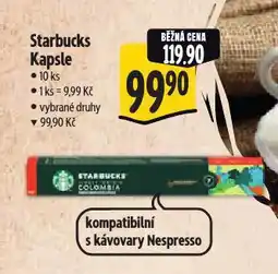 Albert Starbucks kávové kapsle nabídka