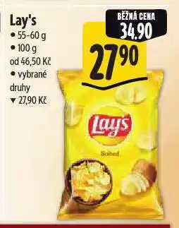 Albert Lay's chipsy nabídka
