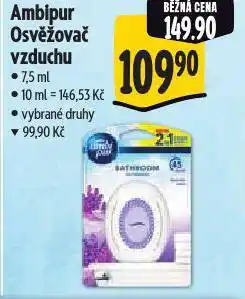 Albert Ambipur osvěžovač vzduchu nabídka