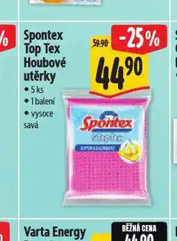 Albert Spontex houbové utěrky nabídka