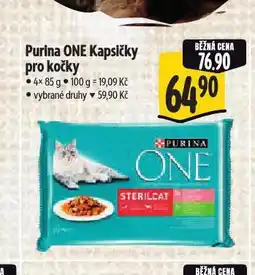 Albert Purina one granule pro kočky nabídka
