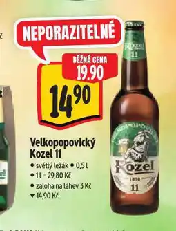 Albert Pivo velkopopovický kozel nabídka
