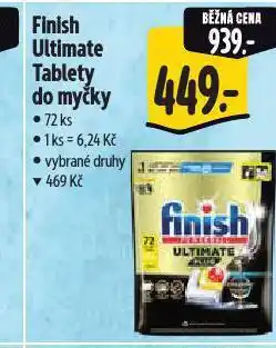 Albert Finish tablety do myčky nabídka
