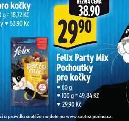 Albert Felix pochoutky pro kočky nabídka