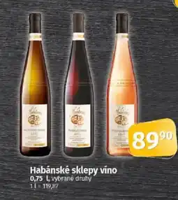 Coop Habánské sklepy víno nabídka