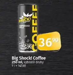 Coop Big Shock! Coffee nabídka