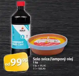 Coop Solo svíce/lampový olej nabídka