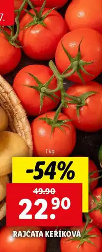 Lidl Rajčata keříková nabídka