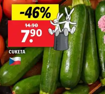 Lidl Cuketa nabídka