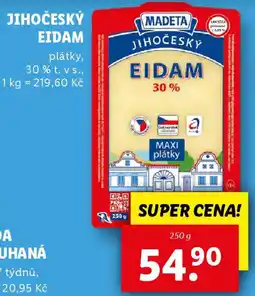 Lidl MADETA Jihočeský eidam nabídka