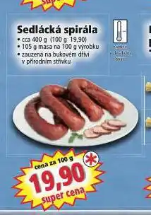 Norma Sedlácká spirála nabídka