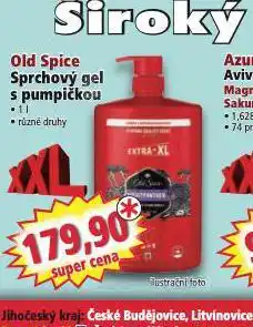 Norma Old spice sprchový gel nabídka