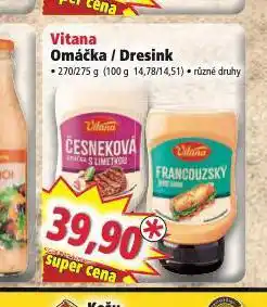 Norma Vitana omáčka / dresink nabídka