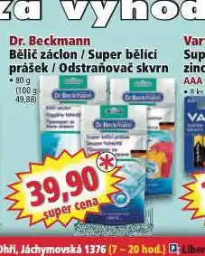 Norma Dr. beckmann odstraňovač skvrn nabídka