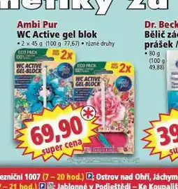 Norma Ambi pur wc active gel blok nabídka