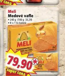 Norma Meli medové vafle nabídka