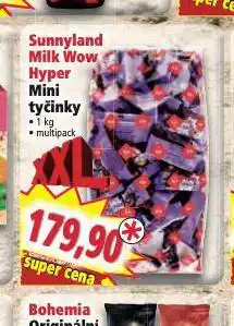 Norma Sunnyland milk wow hyper mini tyčinky nabídka