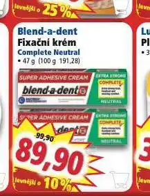 Norma Blend a dent fixační krém nabídka
