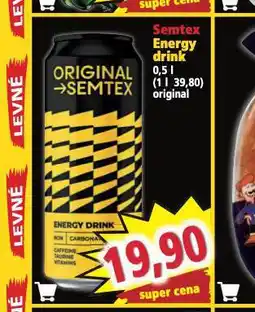 Norma Semtex energy drink nabídka