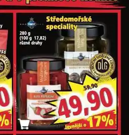 Norma Středomořské speciality nabídka