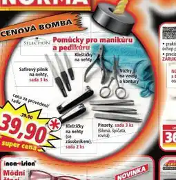 Norma Pomůcky na manikúru a pedikúru nabídka