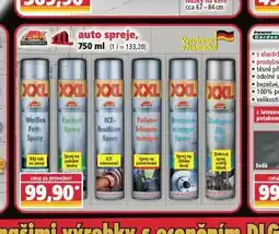 Norma Auto spreje nabídka