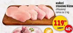 Penny Market KUŘECÍ STEHENNÍ ŘÍZEK chlazený, 1 kg nabídka