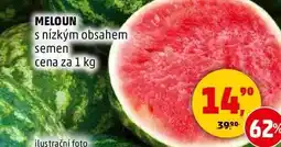 Penny Market MELOUN nízkým obsahem semen, 1 kg nabídka