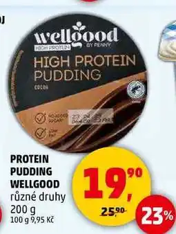 Penny Market PROTEIN PUDDING WELLGOOD různé druhy, 200 g nabídka