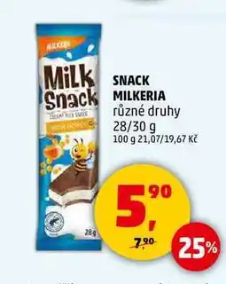 Penny Market Snack MILKERIA různé druhy, 28/30 g nabídka