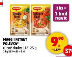 Penny Market MAGGI INSTANT POLÉVKA různé druhy, 12-23 g nabídka