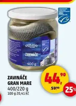 Penny Market ZAVINÁČE GRAN MARE, 400/220 g nabídka