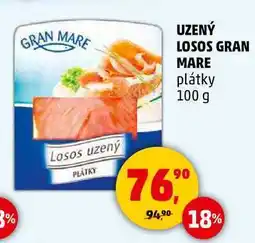 Penny Market UZENÝ LOSOS GRAN MARE plátky, 100 g nabídka