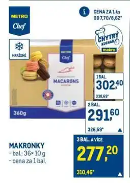 Makro Makronky nabídka
